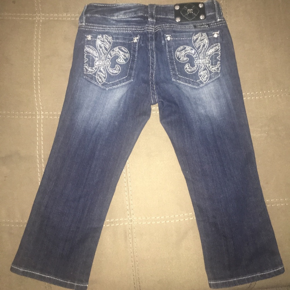 Miss Me Girls Capri Jeans